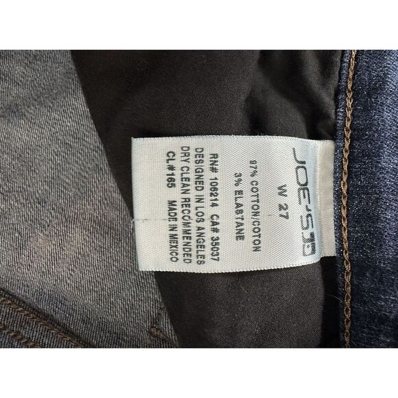 Joe's Jeans l 'Melodie' Rolled Denim Jeans Women's Blue Stretch Size 27‎ - Picture 7 of 8